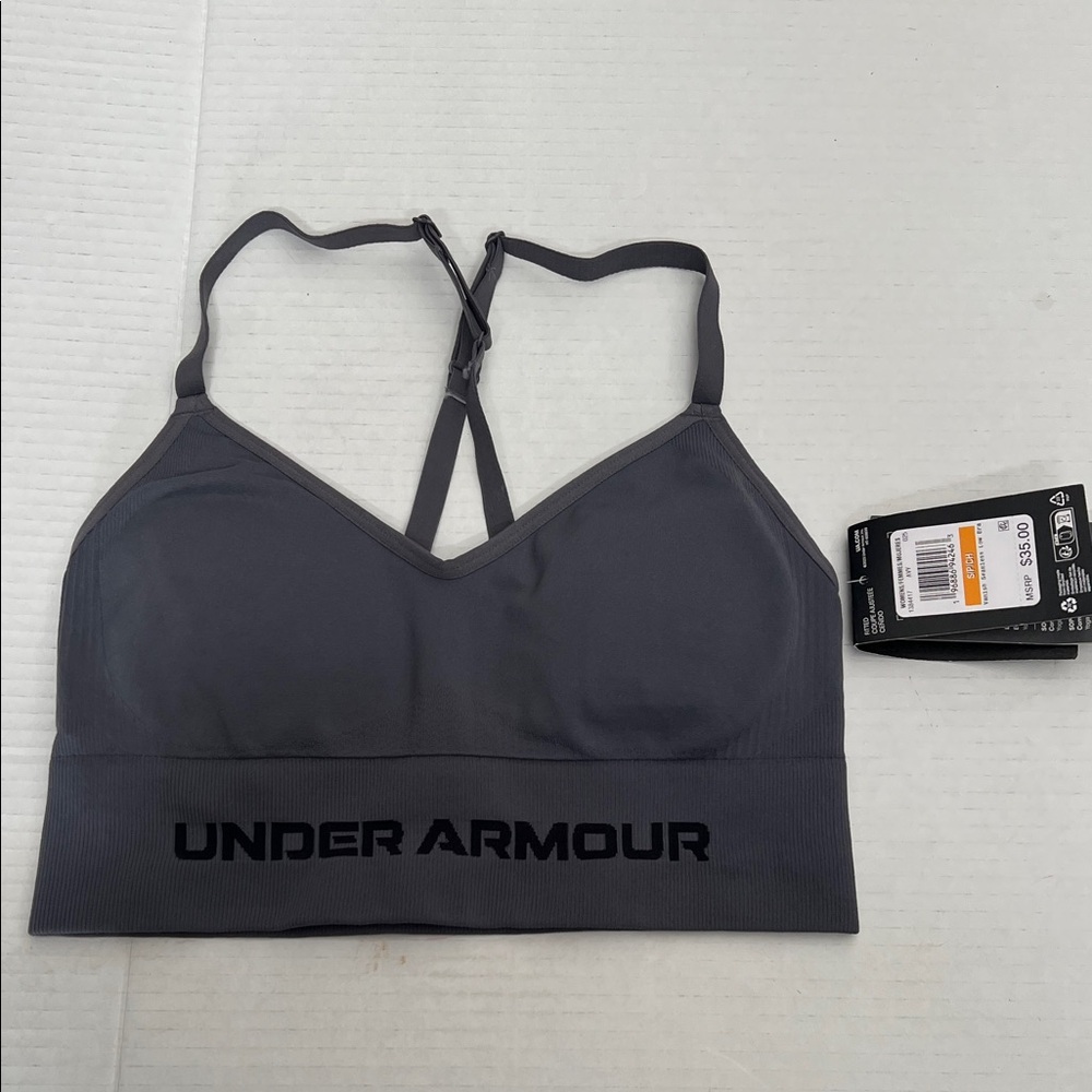 Under Armour Charcoal Sports Bra